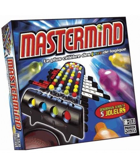 Mastermind - Hasbro Gaming - Jeu de societe - Jeu de plateau de type strategie - Version francaise