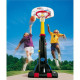 Little Tikes - Grand Panier de Basket Ajustable avec 1 Ballon Junior