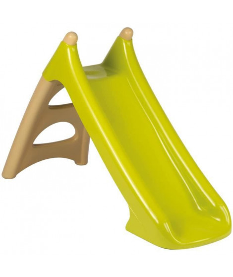 SMOBY Toboggan XS - Beige/Vert - Glisse : 90cm - H : 75cm