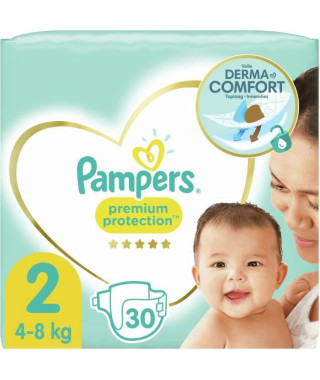 PAMPERS Premium Protection Taille 2 - 30 Couches