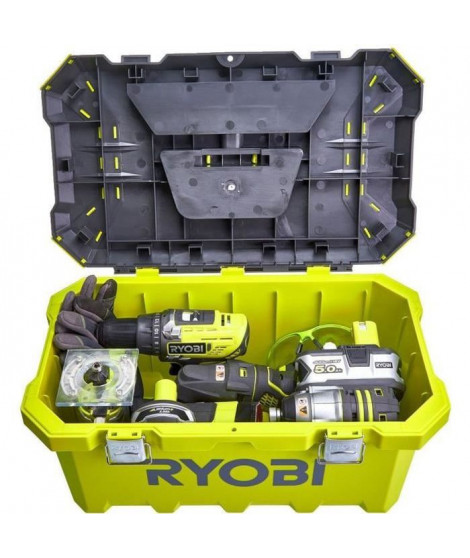 Boîte a outils 49 cm - 33 L - Attaches métal RYOBI