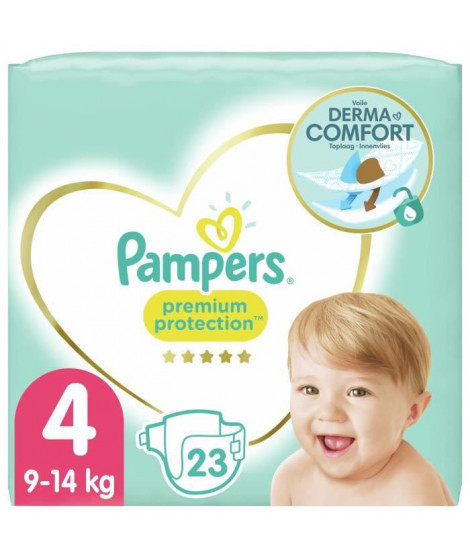 PAMPERS Premium Protection Taille 4 - 23 Couches