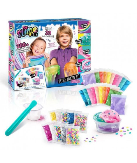 CANAL TOYS - Slime - Mix'in Kit - Pack 20 Slimes