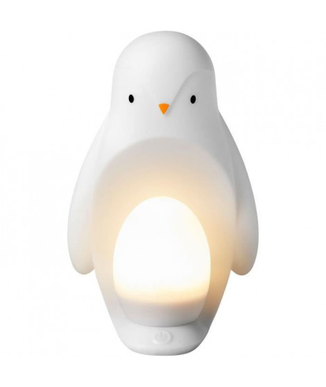 TOMMEE TIPPEE Veilleuse Pingouin 2-en-1 nomade, Luminosité Réglable, Alimentée par USB