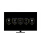 SAMSUNG - QE65Q70A - TV QLED - 4K UHD - 65'' (165 cm) - Dalle 100Hz - HDR10+ - Smart TV - 4 X HDMI 2.1