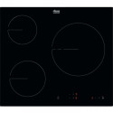ELECTROLUX FHRN639K Plaque de cuisson vitrocéramique - 3 zones - 5700W - L59 x P52cm - Revetement verre - Noir