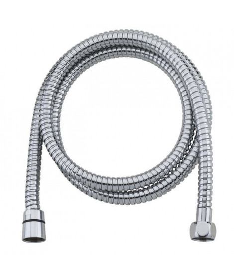 ROUSSEAU Flexible de douche 1,5m NF double agrafage en inox chromé