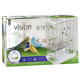 Cage Vision M02 Blanc/vert