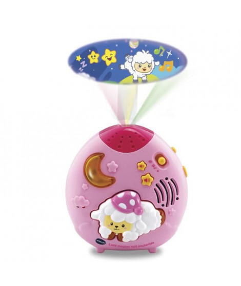 VTECH BABY - Veilleuse Lumi Mouton Nuit Enchantée Rose