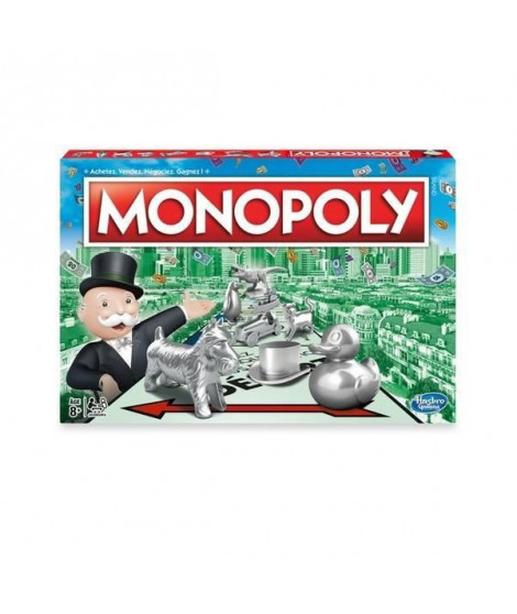 MONOPOLY - Jeu pour la famille et les enfants - 2 a 6 joueurs - des 8 ans - Cartes choisies par le public incluses