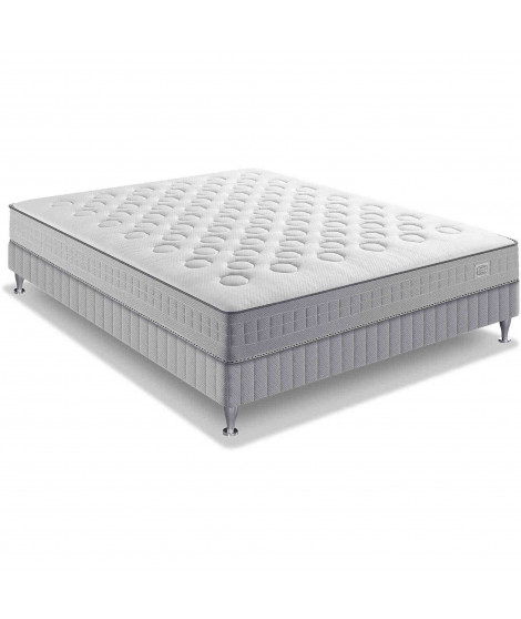 SIMMONS Ensemble Matelas 140x190 + Sommier - Ressort ensachés - 23 cm - SW1