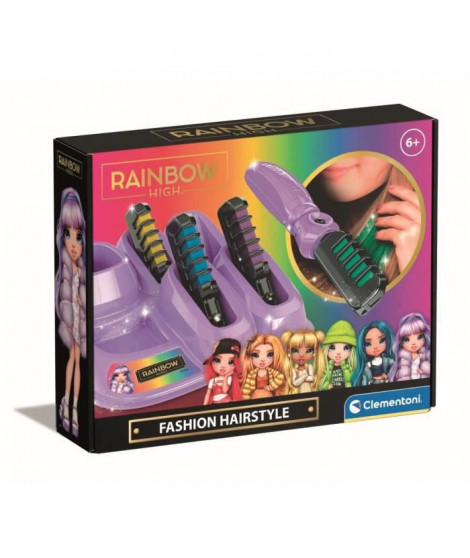 Clementoni - Hair chalks Rainbow High - 18709