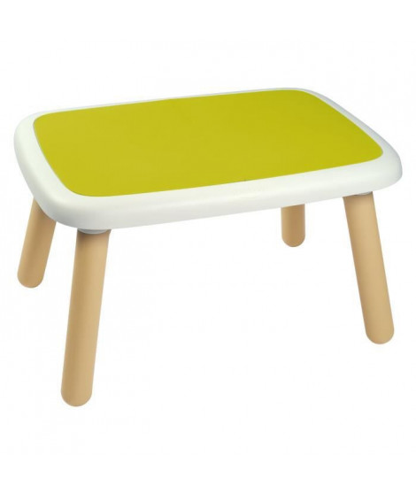 SMOBY - KID Table enfant verte - Anti UV - 4 enfants - Fabrication française