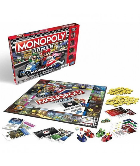 MONOPOLY - Gamer Mario Kart  Jeu de societe - Jeu de plateau