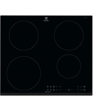 ELECTROLUX LIT6043 - Table de cuisson induction - 4 zones - 7350 W - L 59 x P 52 cm - Revetement verre - Noir