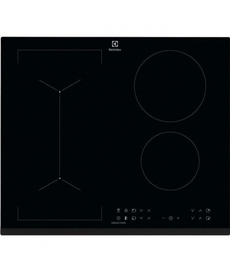 ELECTROLUX LIV6343 - Table de cuisson - 4 foyers - 7350W - Revetement verre - Noir