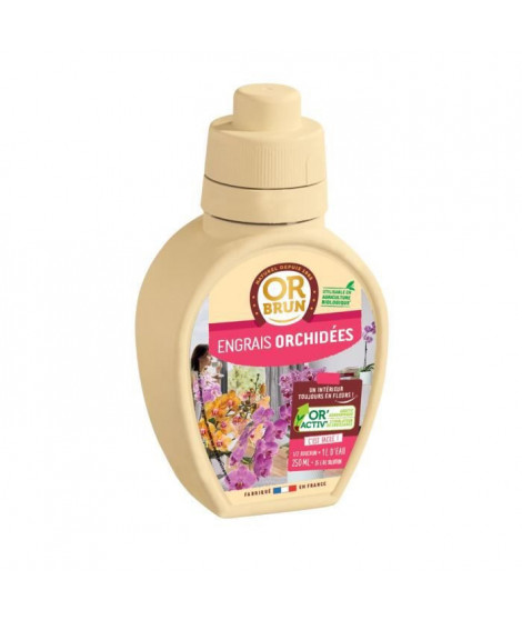 OR BRUN Engrais orchidées 250 ml