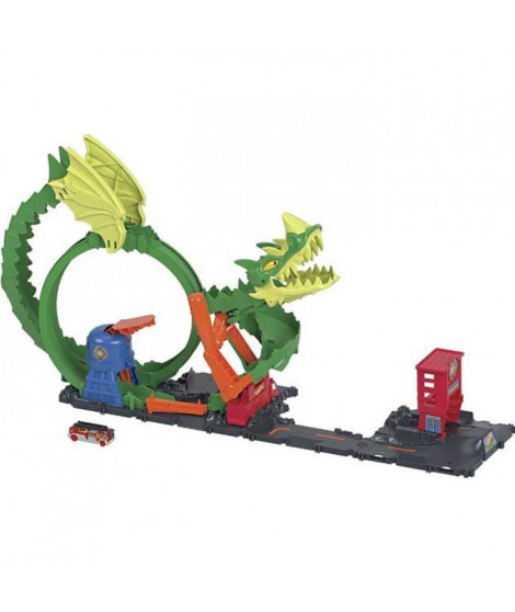 Hot Wheels - Coffret Attaque Du Dragon - Playset