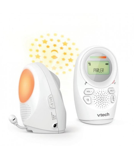 VTECH - Safe & Sound - Babyphone Audio Magic Light et Veilleuse - BM1212