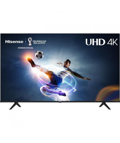 HISENSE 50A6BG - TV UHD 4K 50 (127cm) - Dolby Vision - 3 x HDMI - 2 x USB - Smart TV - Classe G