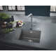 GROHE Evier composite K700U 457 x 406 mm Gris granite 31653AT0