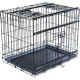 VADIGRAN Cage métallique pliable Premium - 61 x 46 x 53 cm - Noir - Pour chien