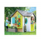 SMOBY Maison Garden House + Accessoires jardinage - 128,5x132x135 cm