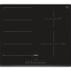 BOSCH PXE631FC1E - Table cuisson induction - 4 zones - 7400 W - L 51 x P 52,2 cm - Revetement verre - Noir
