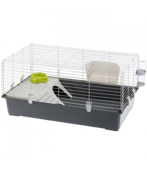 FERPLAST Cage pour lapins Rabbit 100 95 x 57 x 46 cm