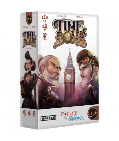 Timebomb - Moriarty vs Scherlock - Jeu de société - IELLO