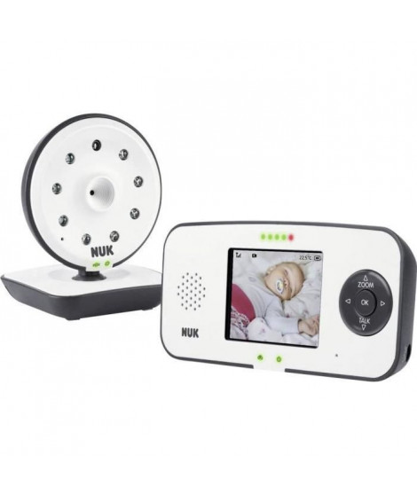 NUK Babyphone/Ecoute bébé Eco control 550VD 10.256.441