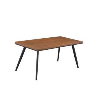 Table a manger de jardin - Acier + Bois - 160 x 80 x 74 cm