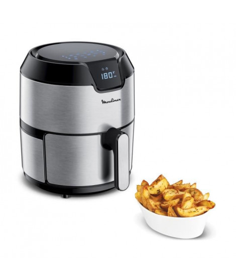 MOULINEX Easy Fry Digital, Friteuse sans huile, Capacité XL 4,2 L, Ecran tactile, 8 menus préprogrammés, Arret automatique  E…