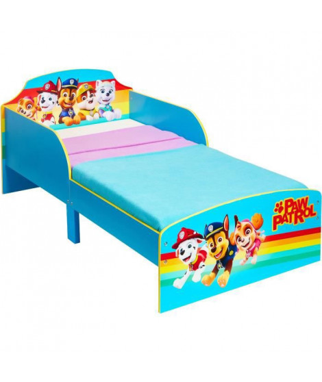 LA PAT' PATROUILLE Lit pour enfants avec espace de rangement sous le lit