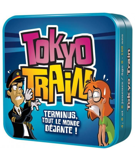 Cocktail Games | Tokyo Train | Jeu de société | a partir de 8 ans | 4 a 8 joueurs | 15 minutes