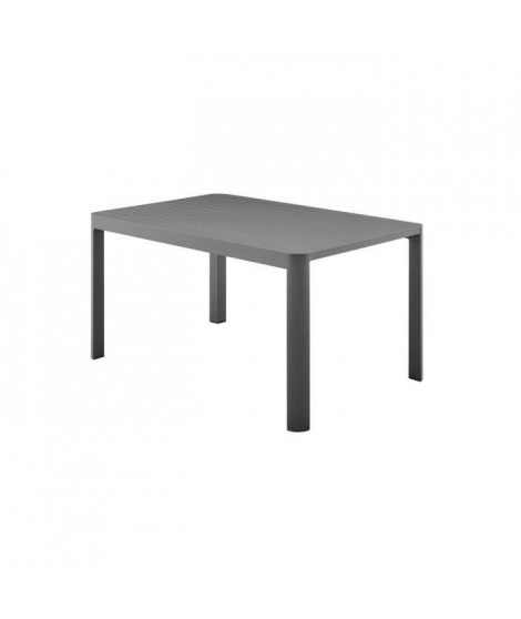 Table de jardin extensible en aluminium - 97/149 x 149 x 149 x 75 cm