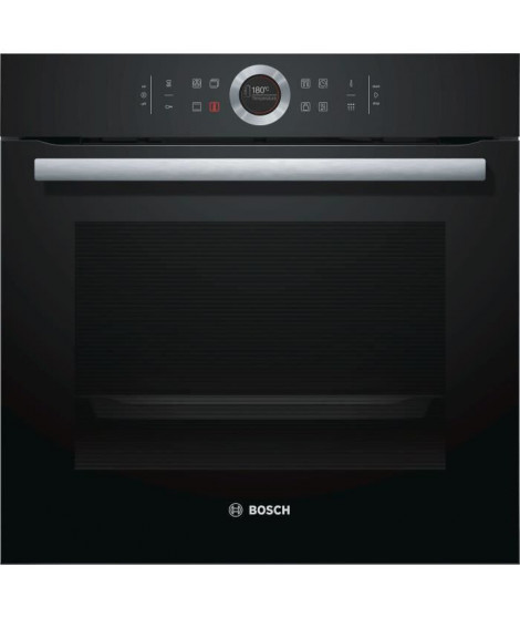 Four pyrolyse Classe A+ - Multifonction - 13 modes - BOSCH HBG675BB1 - Noir - 71 l