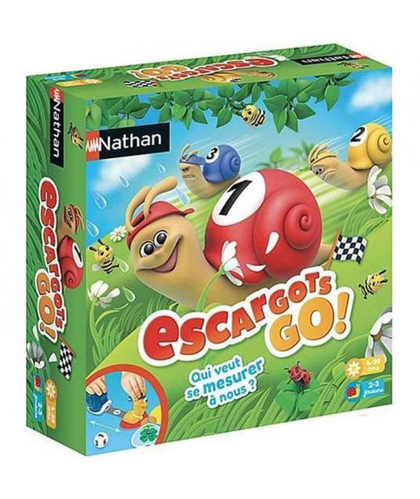 Les Escargots Go - Jeu de Société enfant - NATHAN