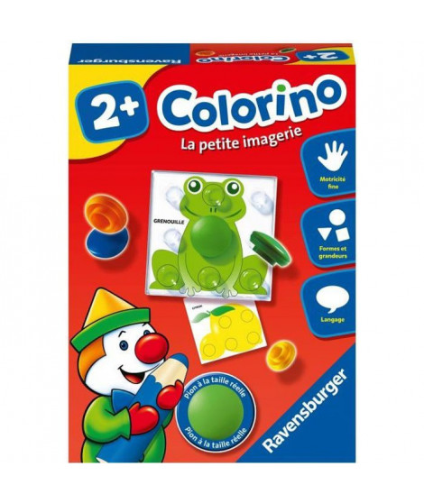 Colorino La petite imagerie - Jeu éducatif - Apprentissage des couleurs - Activités créatives enfant - Ravensburger - Des 2 ans