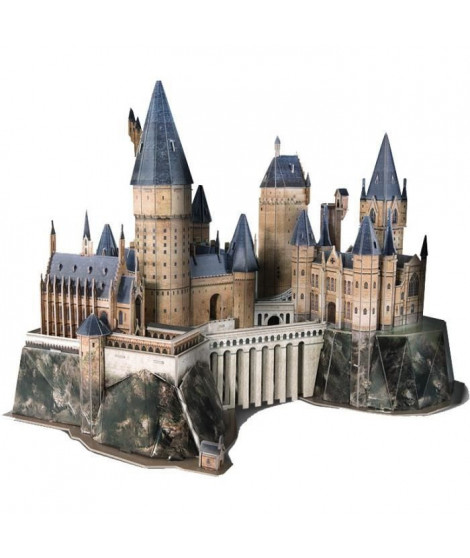 CubicFun | Harry Potter Le Château de Poudlard | Jeu de construction | Puzzle 3D | 197 pieces | a partir de 8 ans | 60 minutes