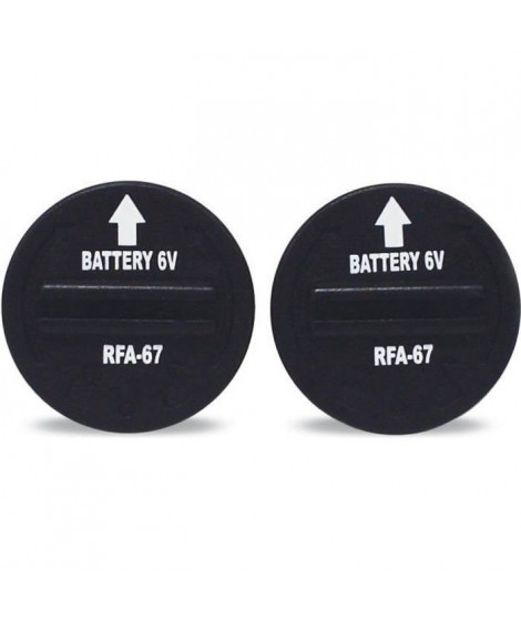 PetSafe - Lot de 2 Piles RFA-67 (6V) - Compatible Collier de Dressage, Anti-Aboiements et Anti-Fugue pour Chien