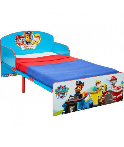 PAT PATROUILLE Lit pour Enfants pour Matelas 140cm x 70 cm