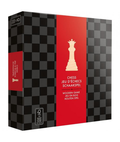 Mixlore | Jeu d'échecs | Jeu de société en bois | a partir de 6 ans | 2 joueurs
