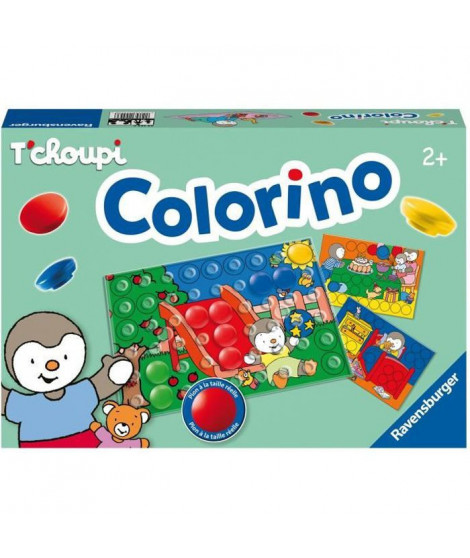 T'CHOUPI Colorino - Jeu éducatif - Apprentissage des couleurs - Activités créatives enfant - Ravensburger - Des 2 ans