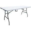 Table pliante - 180 cm - 8 personnes - plastique