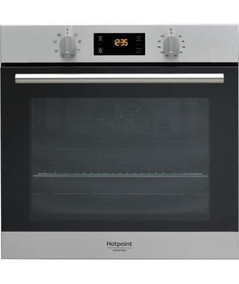 HOTPOINT FA2544CIXHA - Four électrique encastrable multifonction - Chaleur tournante - 71 L - Catalyse - A - Inox