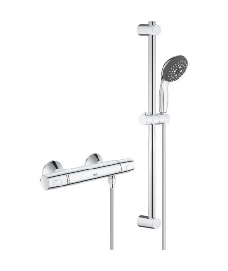 Ensemble de douche thermostatique GROHE - Precision Trend THM - Chromé