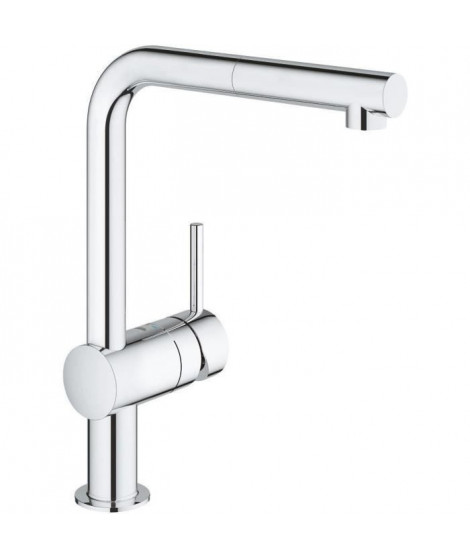 GROHE  Mitigeur évier avec douchette extractible Minta 32168000