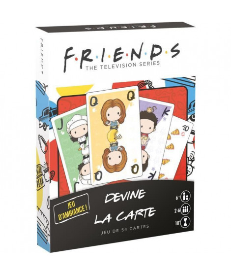 Guess The Card : Friends FR | Age: 6+| Nombre de joueurs: 2-6