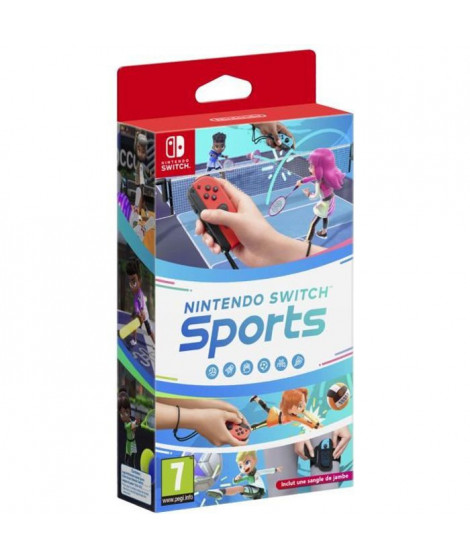 Nintendo Switch Sports (1 sangle de jambe incluse) - Jeu Nintendo Switch